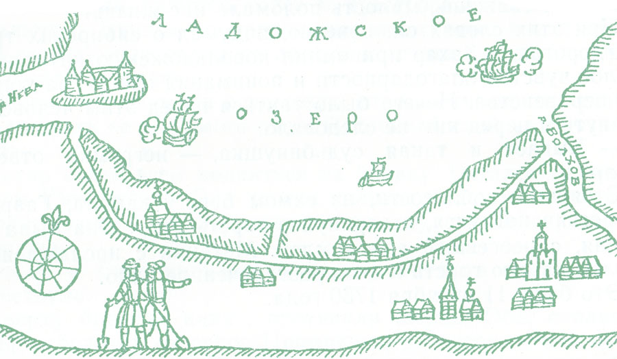 Схема Староладожского канала