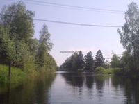 Вид на воды канала