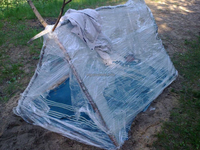 Палатка из прозрачной пленки